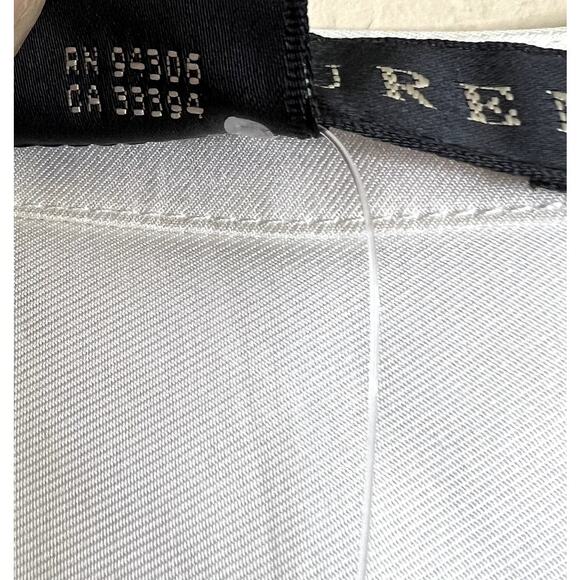 Ralph Lauren BLACK LABEL NEW Blouse Top Women 8 White Silk Quiet Luxury Designer - Picture 14 of 14